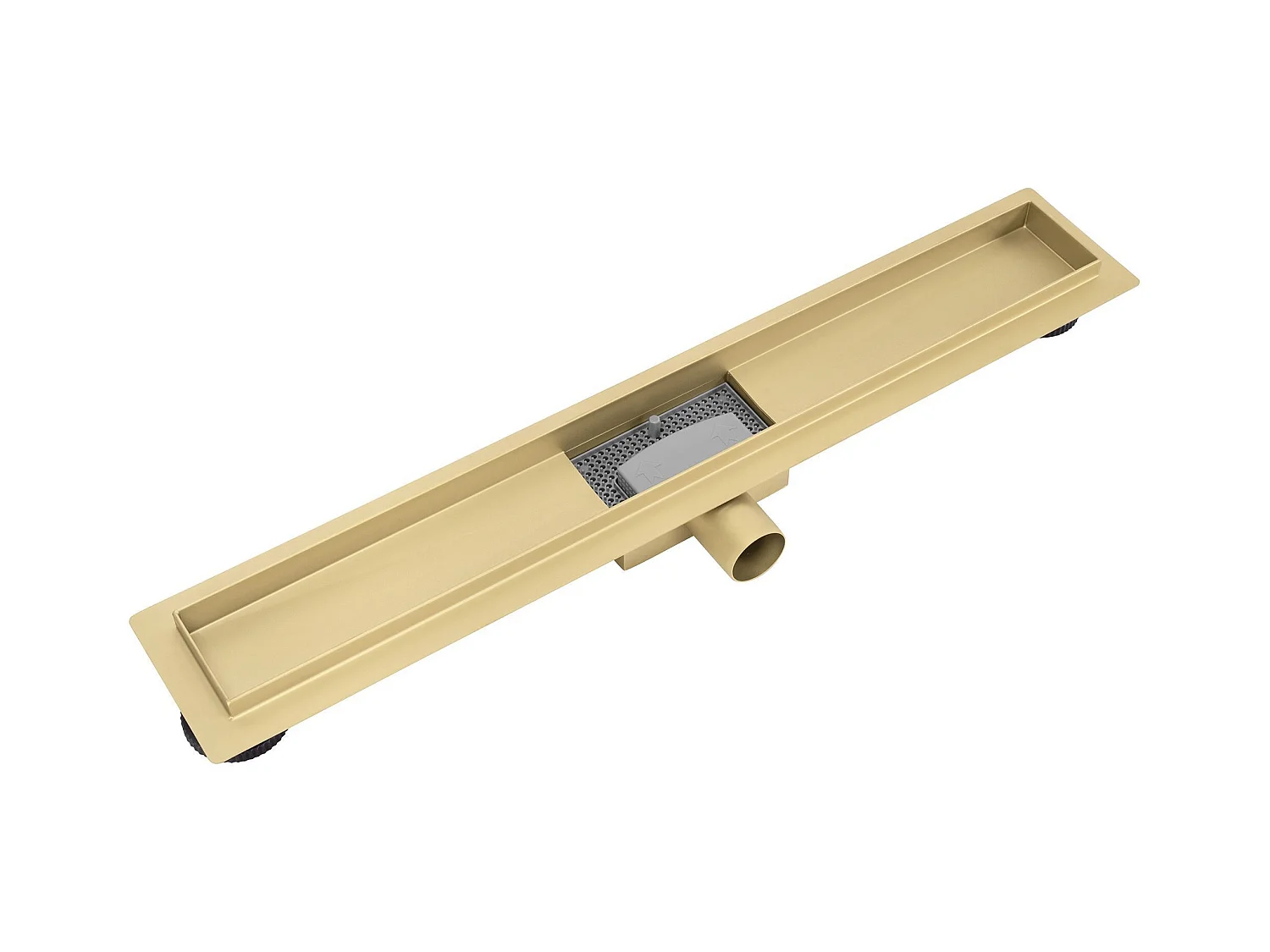 Lineaire Afvoer Rea Neox 80 Brushed Gold