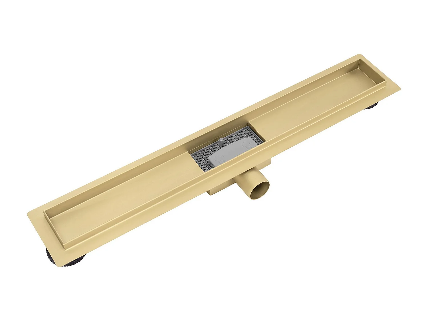 Drenaje Lineal Rea Neox 80 Brushed Gold