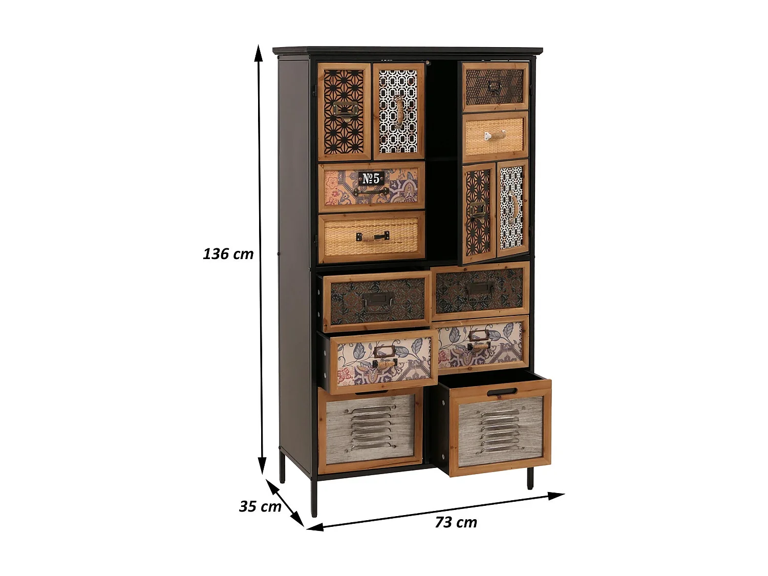 Apothekerkommode MCW-O80