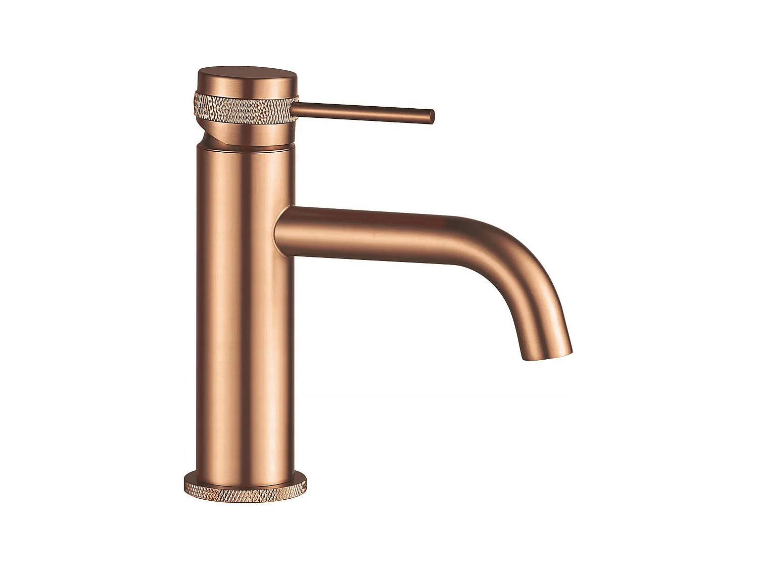 Torneira Para Lavatório Rea Lungo Grip Low Brush Copper