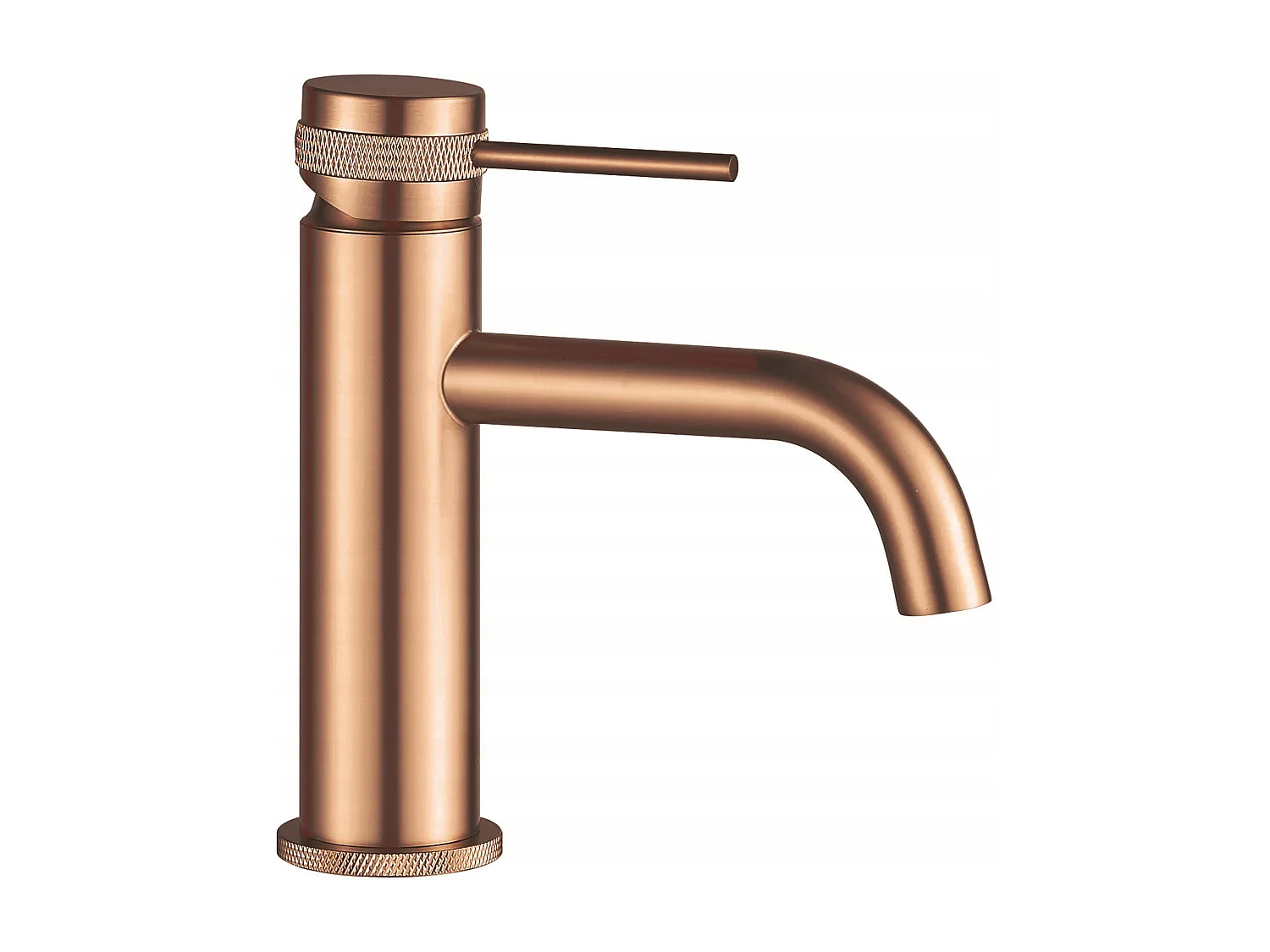 Robinet De Lavabo Rea Lungo Grip Low Brush Copper