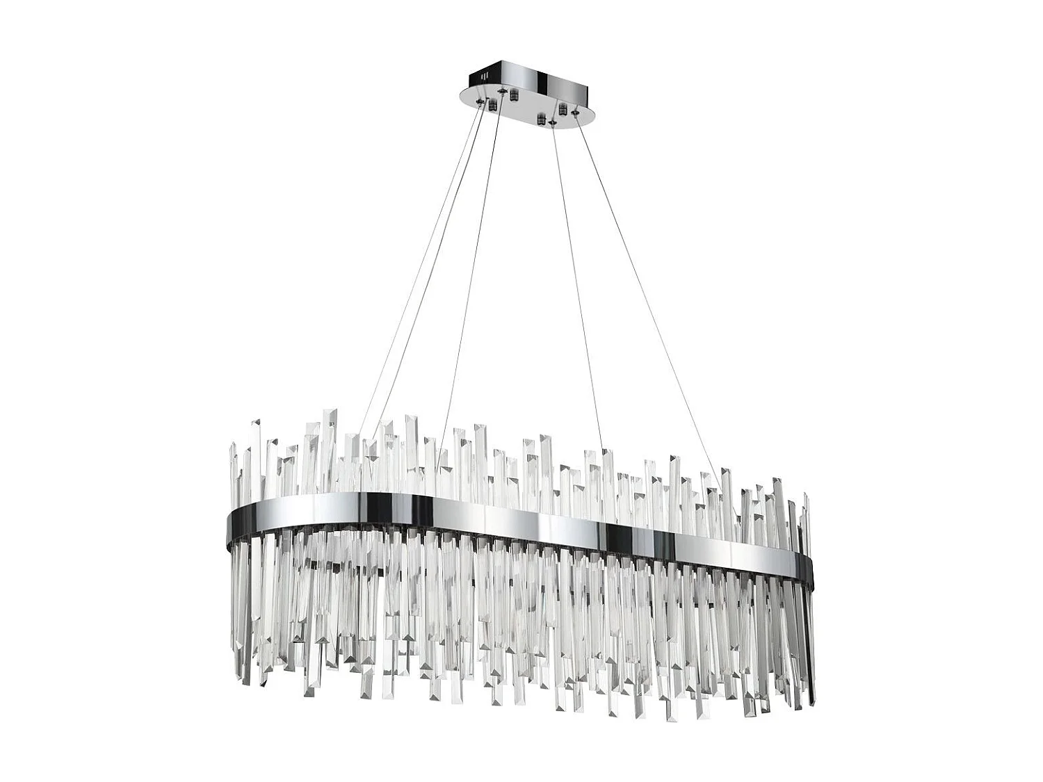 Hangende Plafondlamp Toolight App1514-Cp80 Chrome