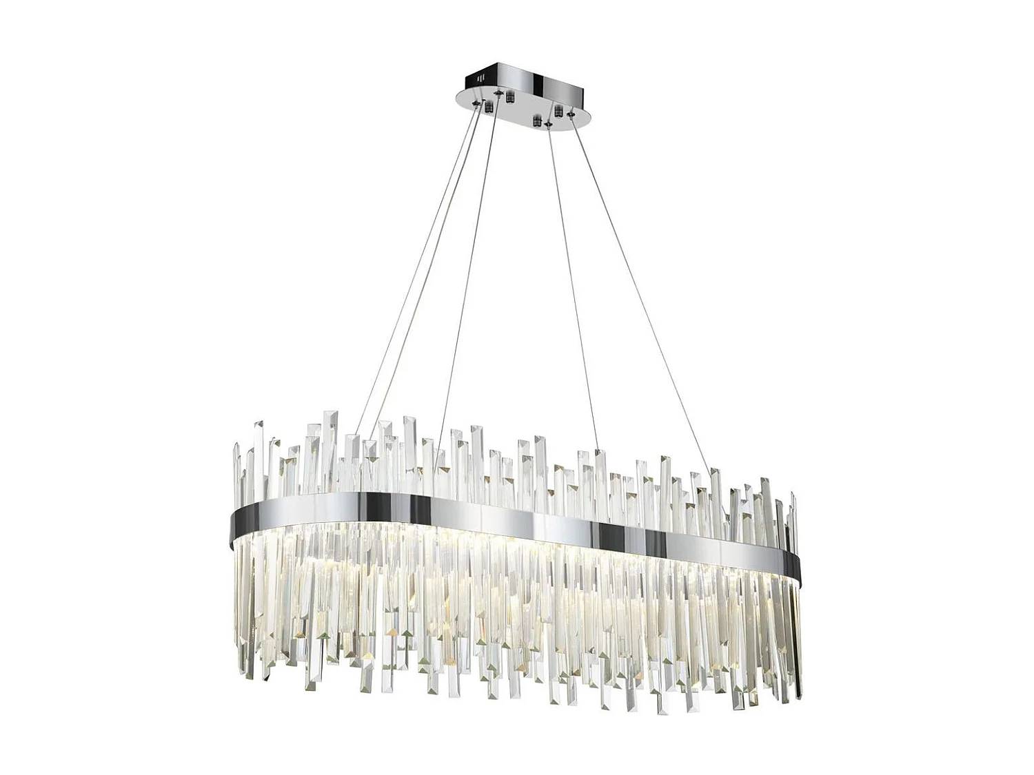 Hangende Plafondlamp Toolight App1514-Cp80 Chrome