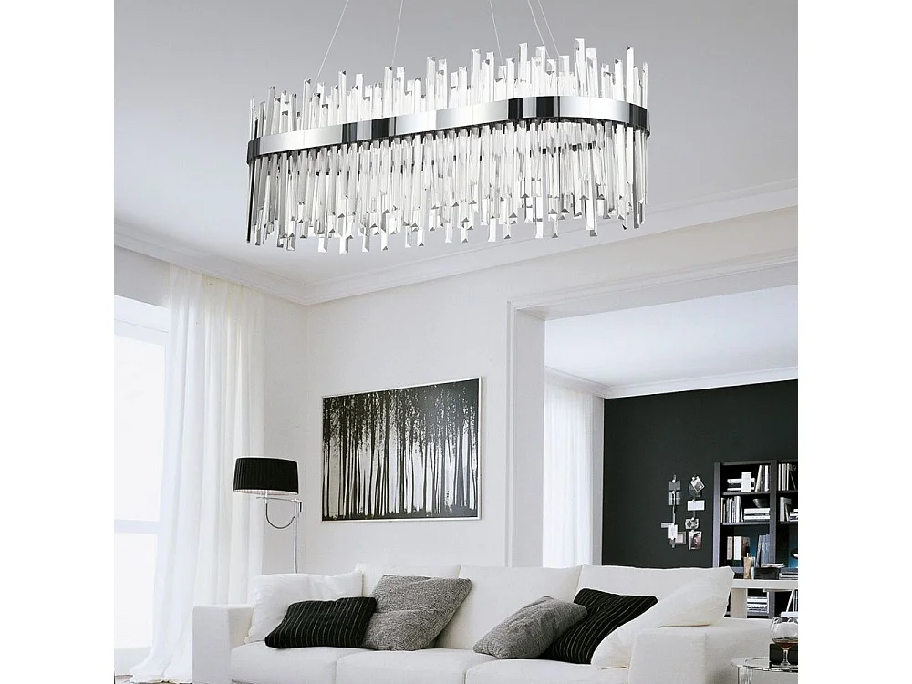 Hangende Plafondlamp Toolight App1514-Cp80 Chrome