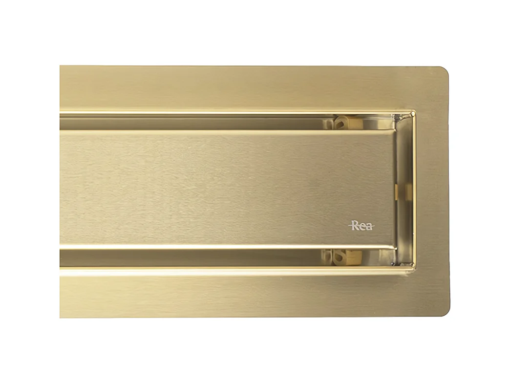 Lineaire Afvoer Rea Neox 100 Brushed Gold