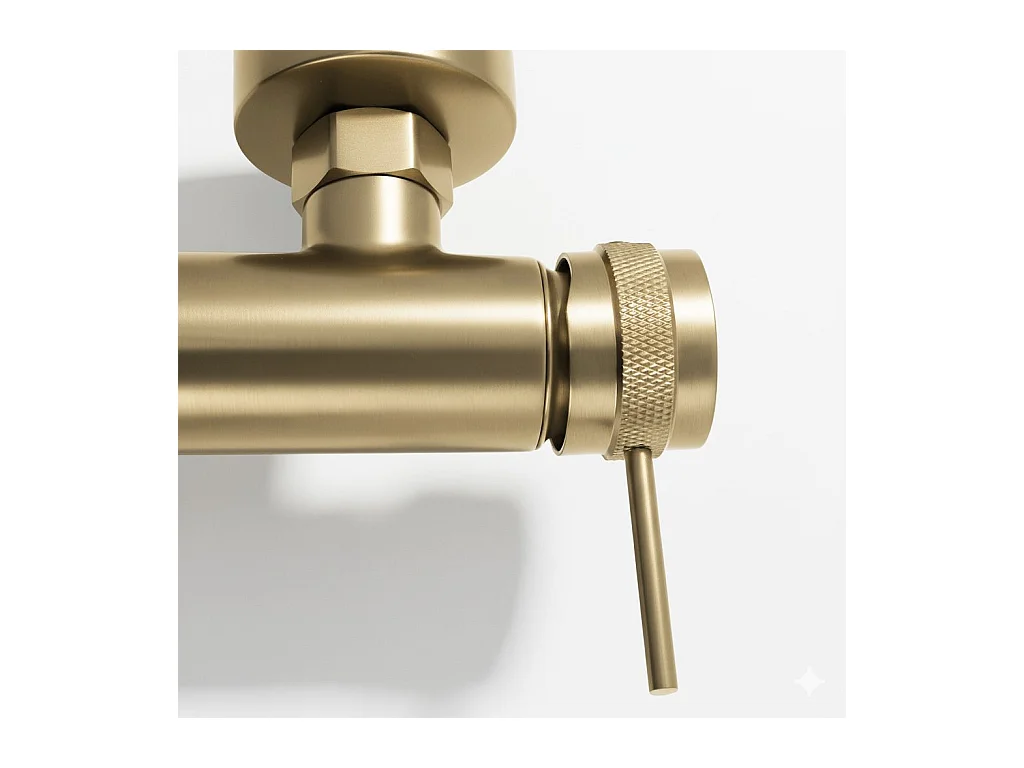 Robinet De Baignoire Rea Lungo Grip Brush Gold