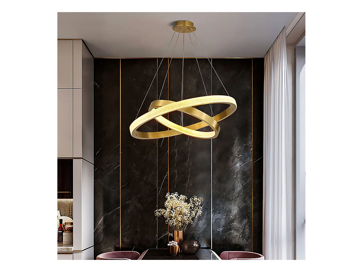 Lampada Rea App1772-Cp Na Pilot Led Brush Gold