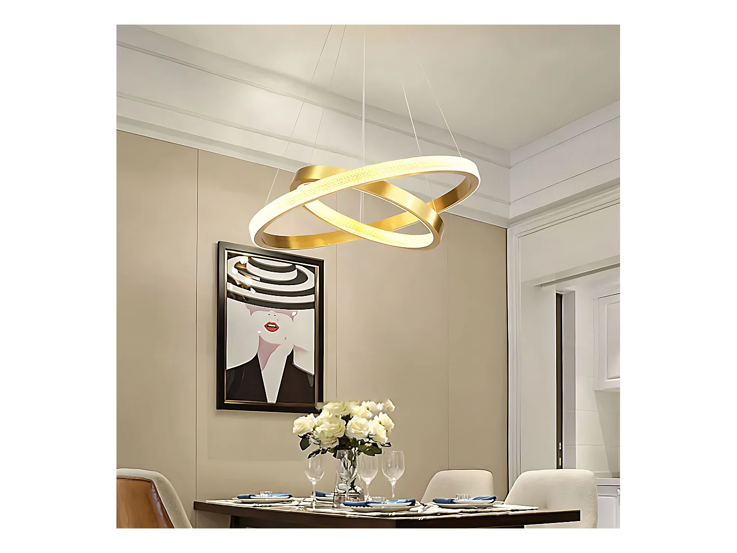 Lampada Rea App1772-Cp Na Pilot Led Brush Gold