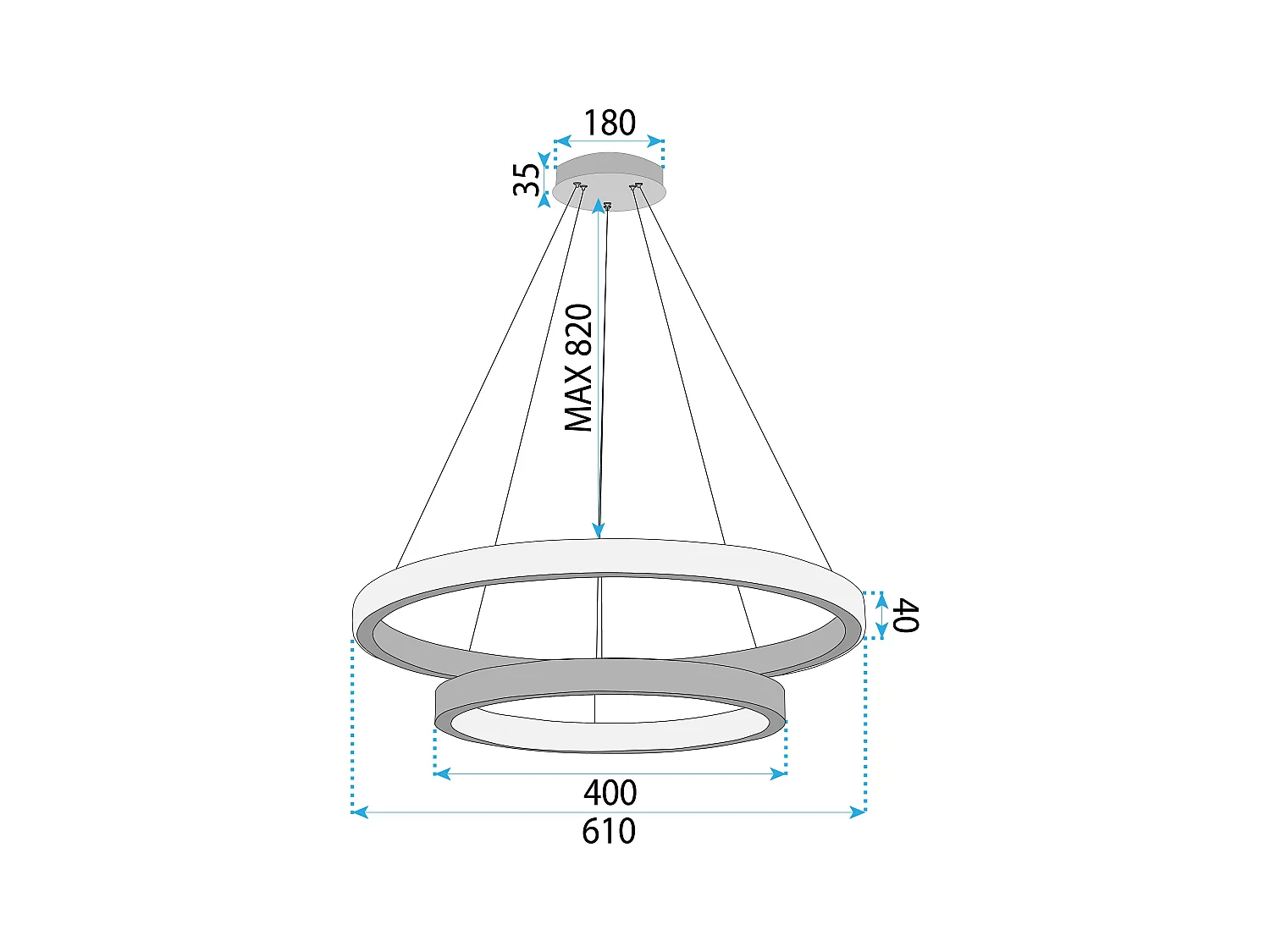 Lampada Rea App1772-Cp Na Pilot Led Brush Gold