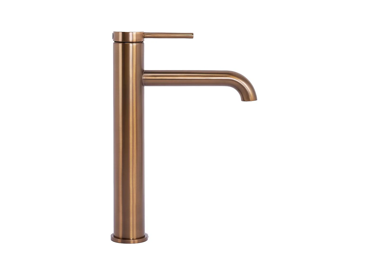 Wastafelkraan Rea Spot High Brush Copper