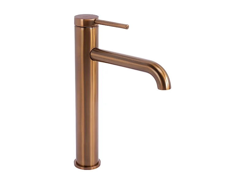 Robinet De Lavabo Rea Spot High Brush Copper