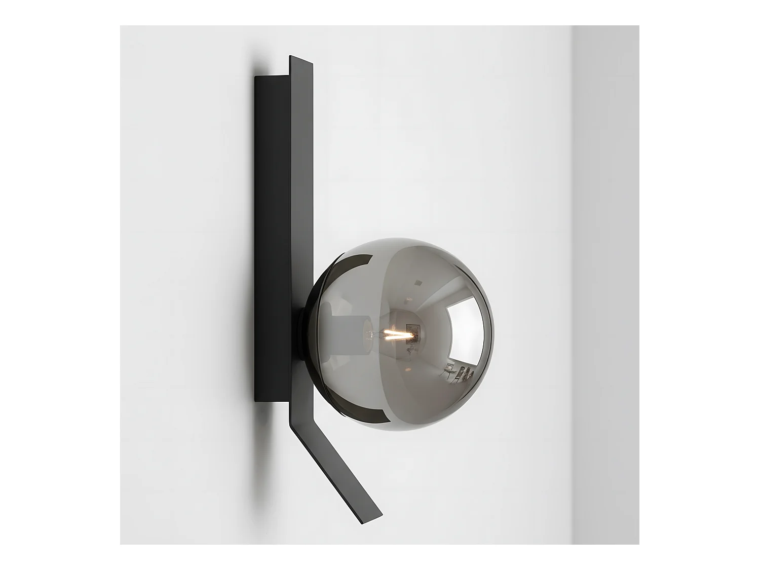 Applique Murale Toolight App1757-1W Black