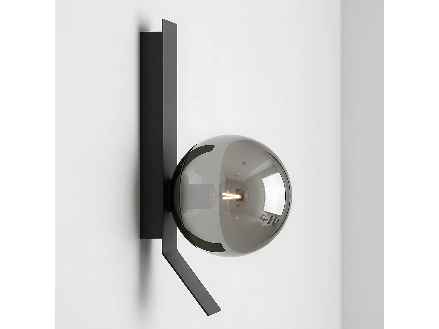 Applique Murale Toolight App1757-1W Black