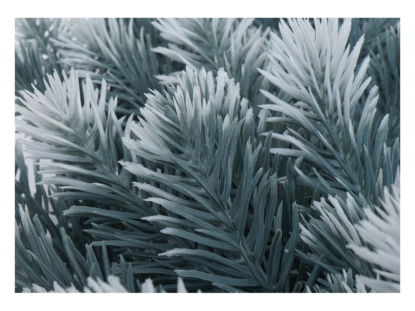 Künstlicher Kranz MCW-O98, Tanne mit Schnee