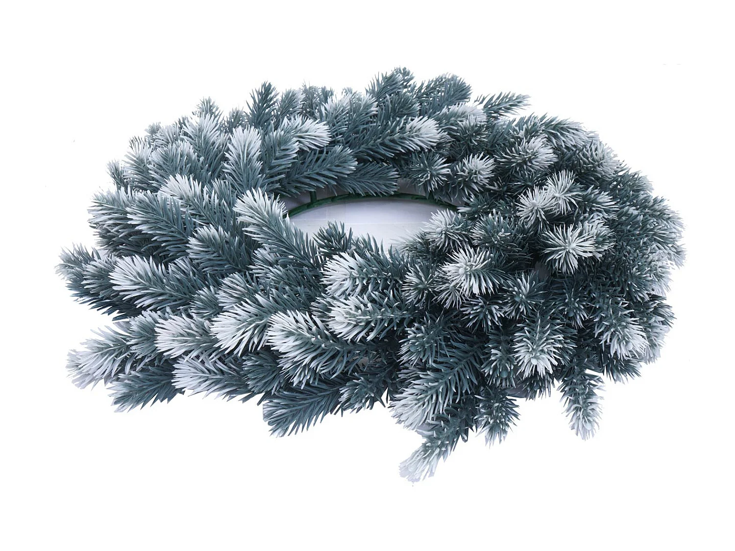 Coroa artificial MCW-O98,  abeto com neve