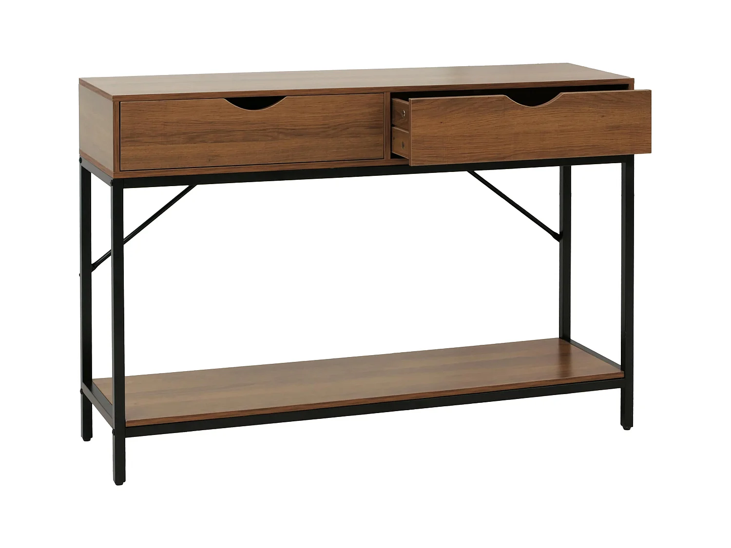 Stolik konsolowy MCW-O76,  brązowy