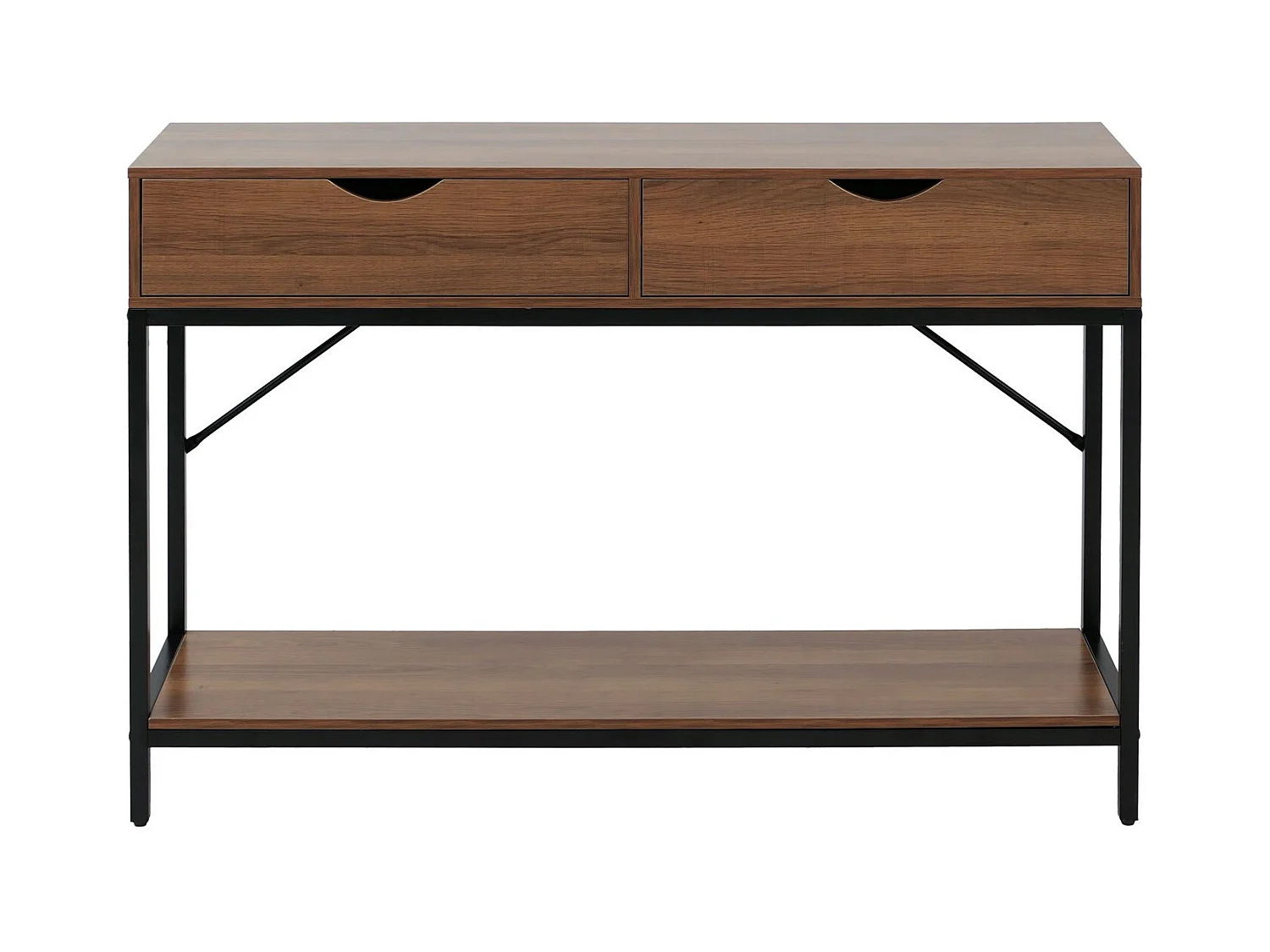 Stolik konsolowy MCW-O76,  brązowy