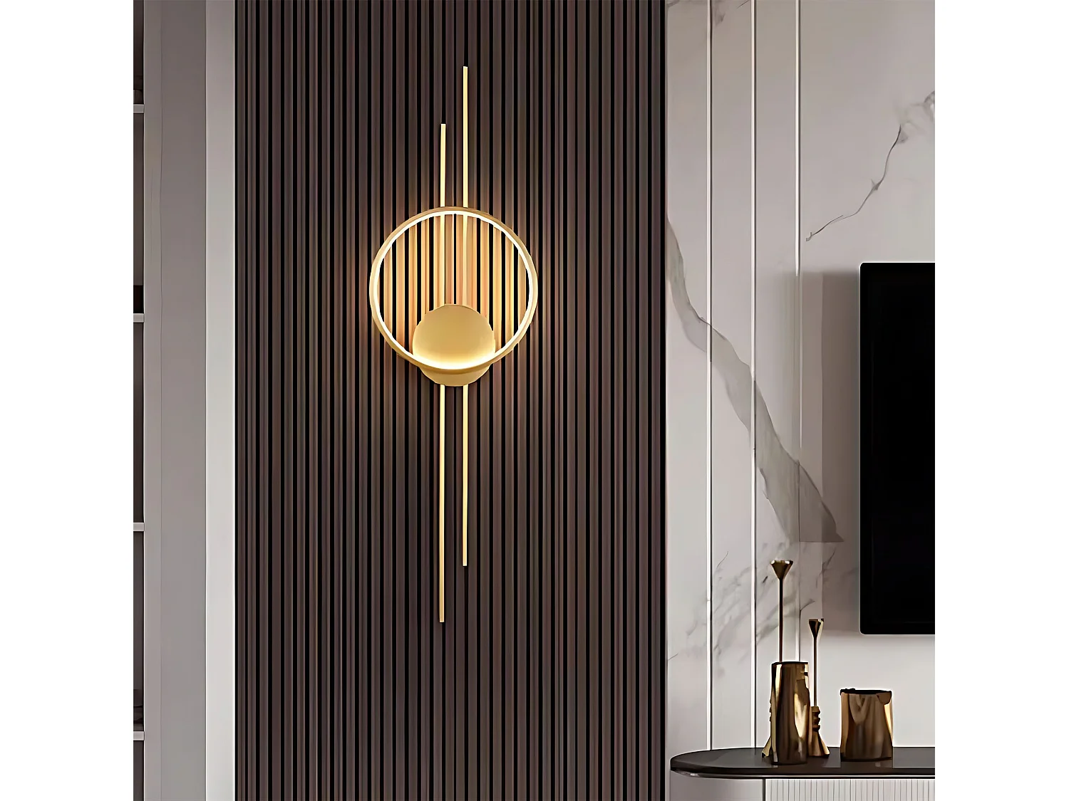 Blaker Toolight App1781-W Led Brush Gold