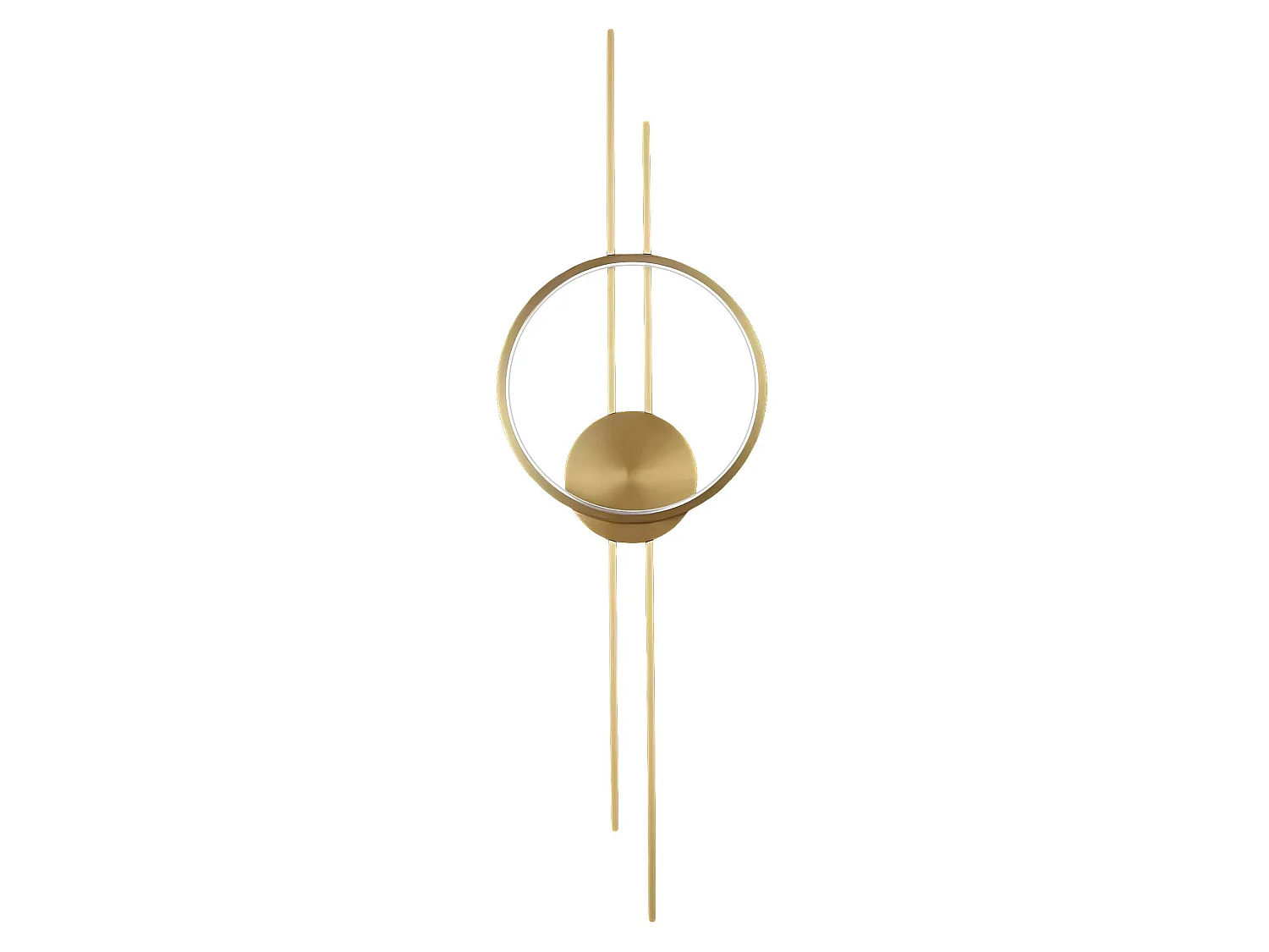 Lâmpada De Parede Toolight App1781-W Led Brush Gold