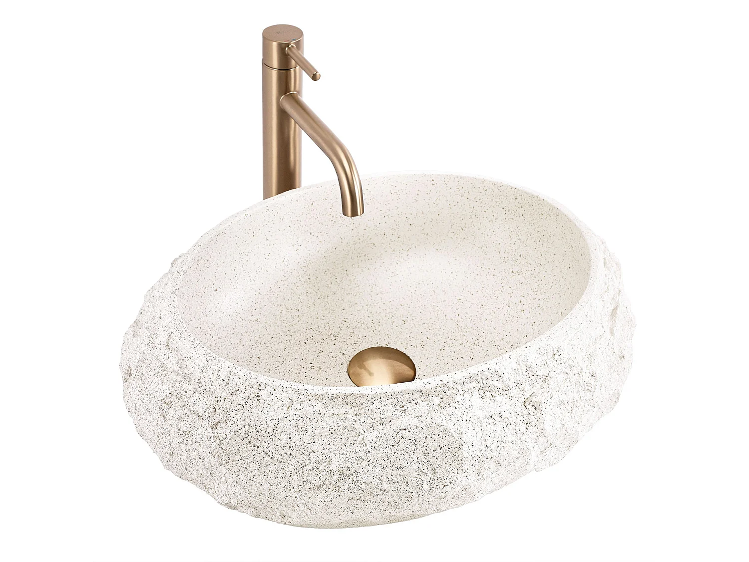 Opzetwastafel Rea Mika Beige