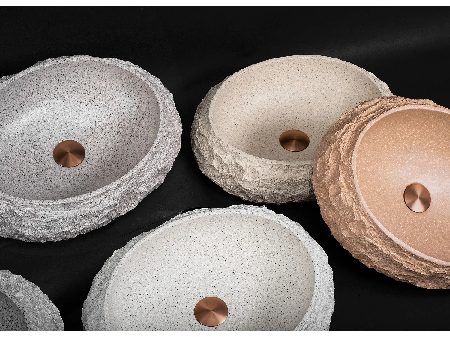 Vasque À Poser Rea Mika Beige