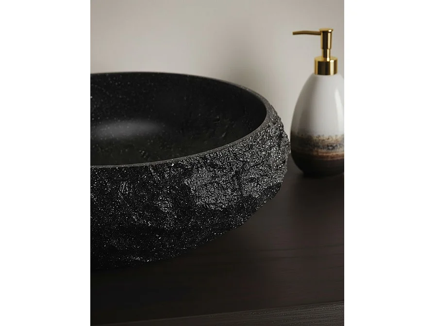 Opzetwastafel Rea Mika Black