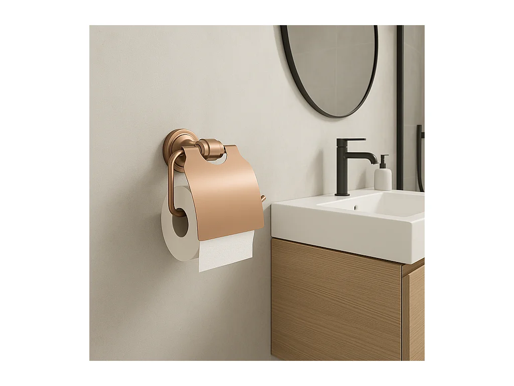 Porte Papier-Toilette Rea 16101 Aristo Brush Copper