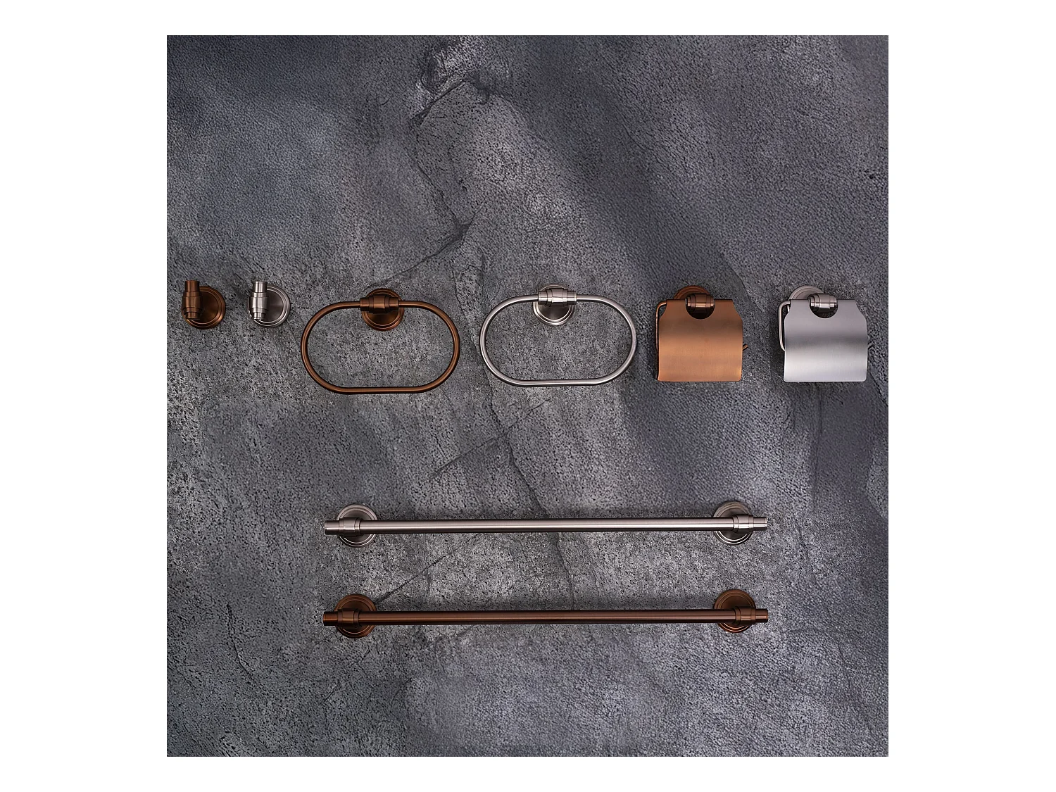 Porte Papier-Toilette Rea 16101 Aristo Brush Copper