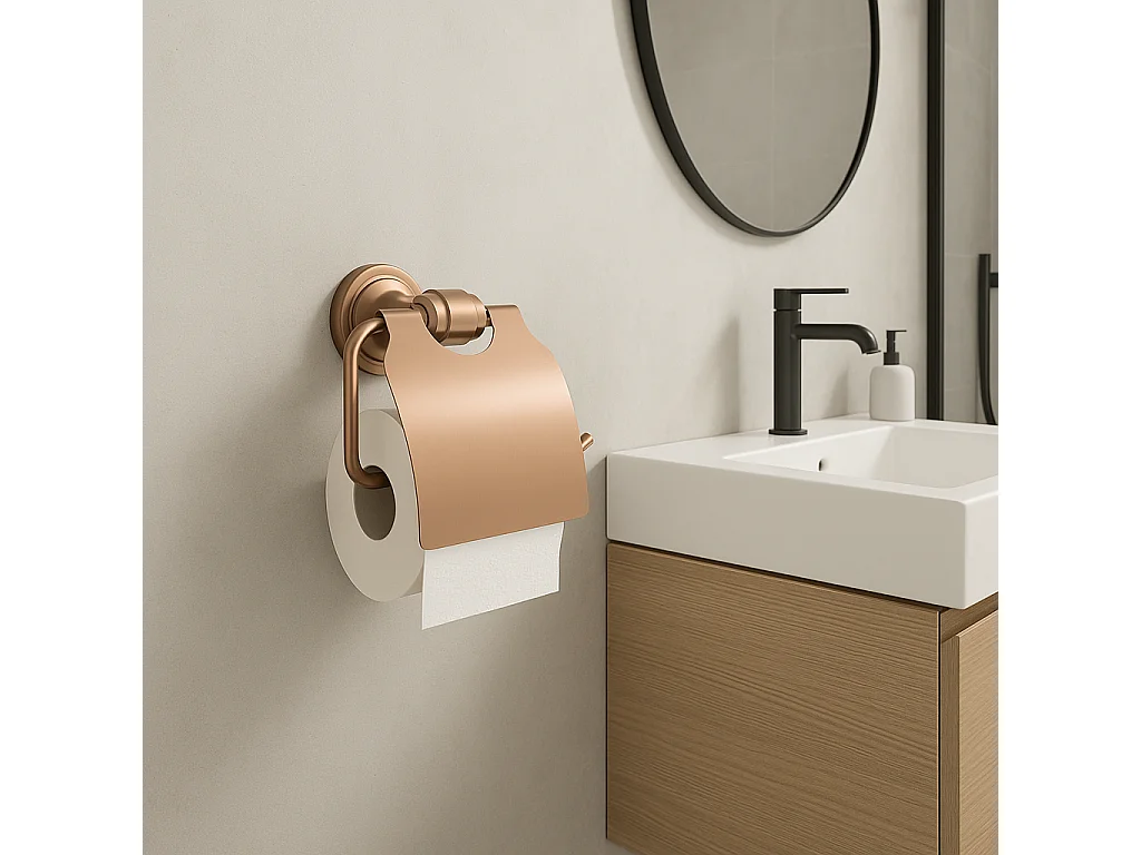 Porte Papier-Toilette Rea 16101 Aristo Brush Copper