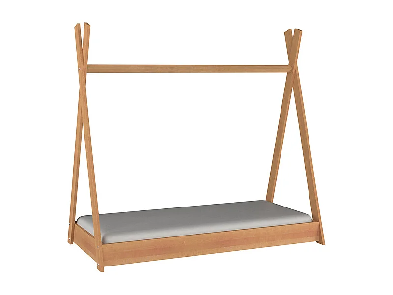 KINDERBETT Rene 86 / 163 / 157,5 cm Kiefer lasiert