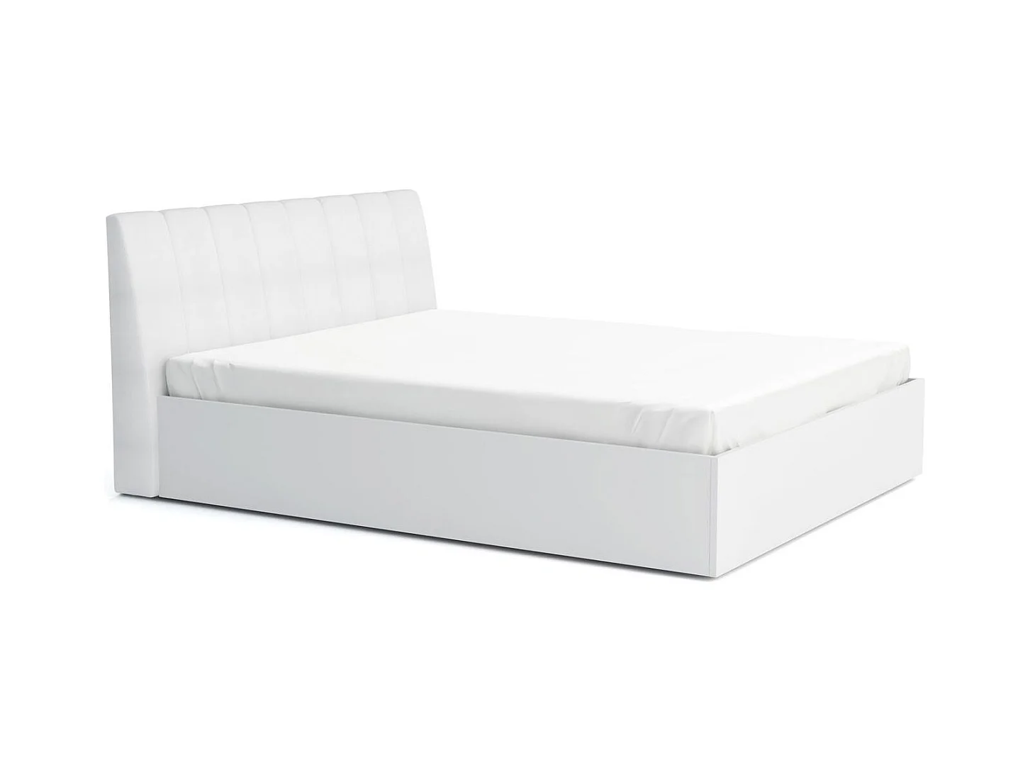 SCHLAFZIMMER-SET Italia weiß matt / weiß hochglanz 3-teilig