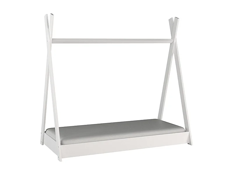 KINDERBETT Rene 86 / 163 / 157,5cm weiß