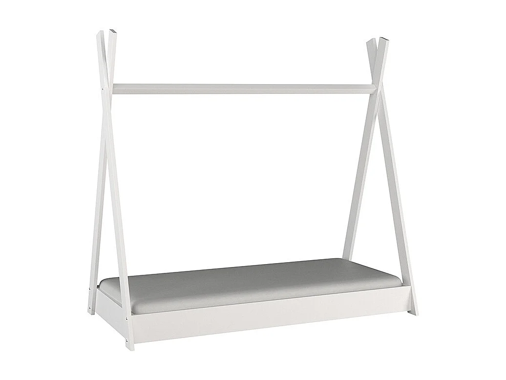 KINDERBETT Rene 86 / 163 / 157,5cm weiß