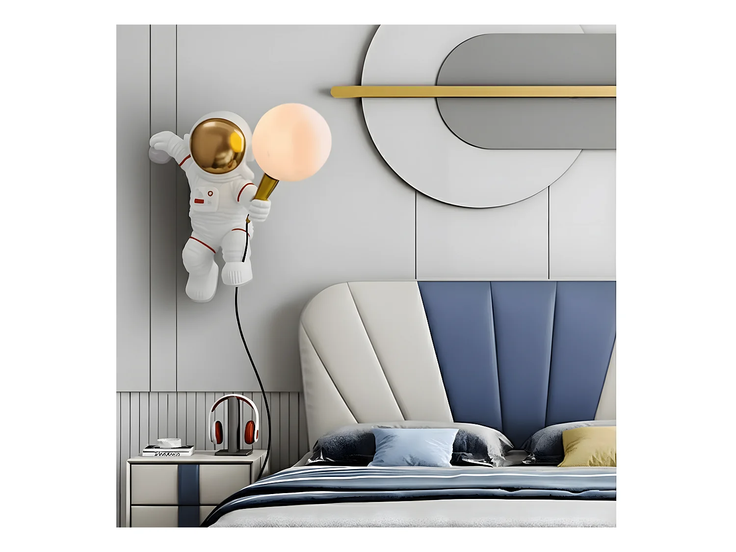 Wandlampe Rea App1804-1W Cosmo White