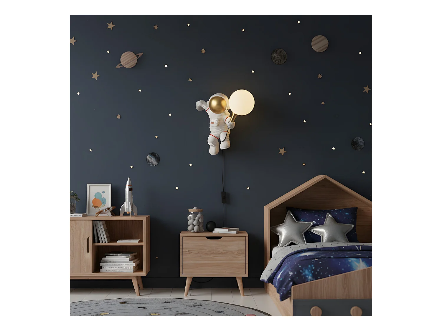 Wandlampe Rea App1804-1W Cosmo White