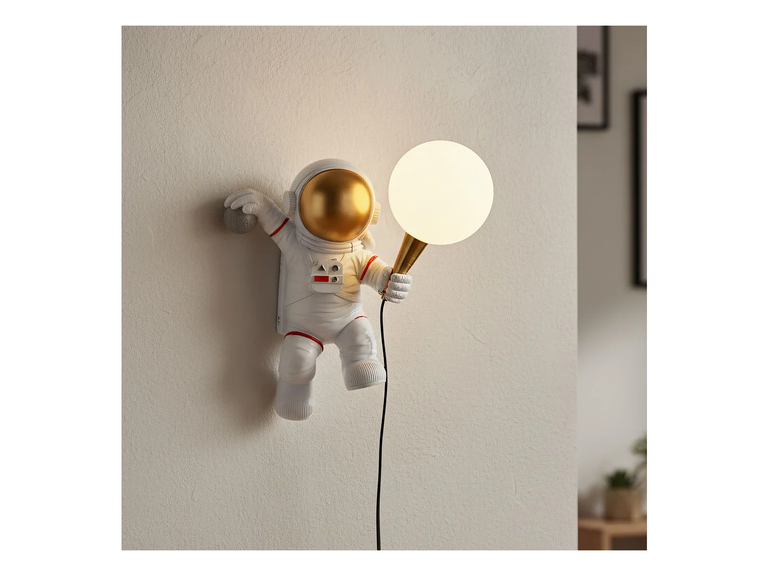 Wandlampe Rea App1804-1W Cosmo White