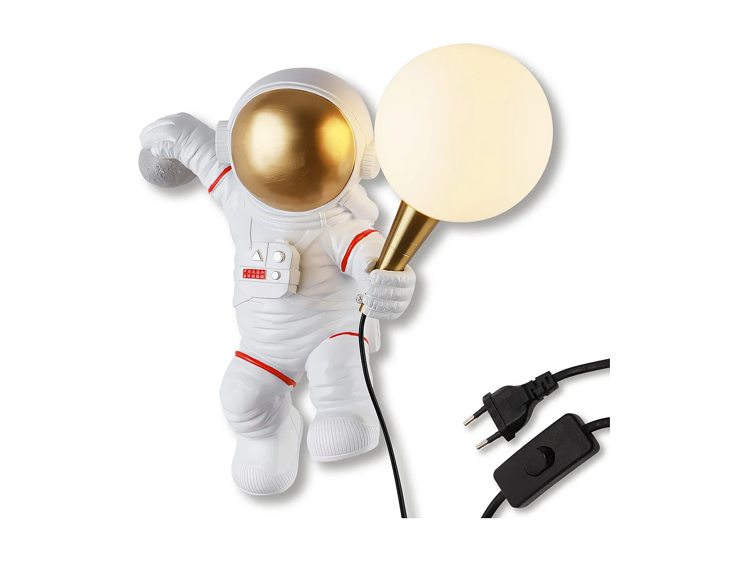 Lâmpada De Parede Toolight App1804-1W Cosmo White