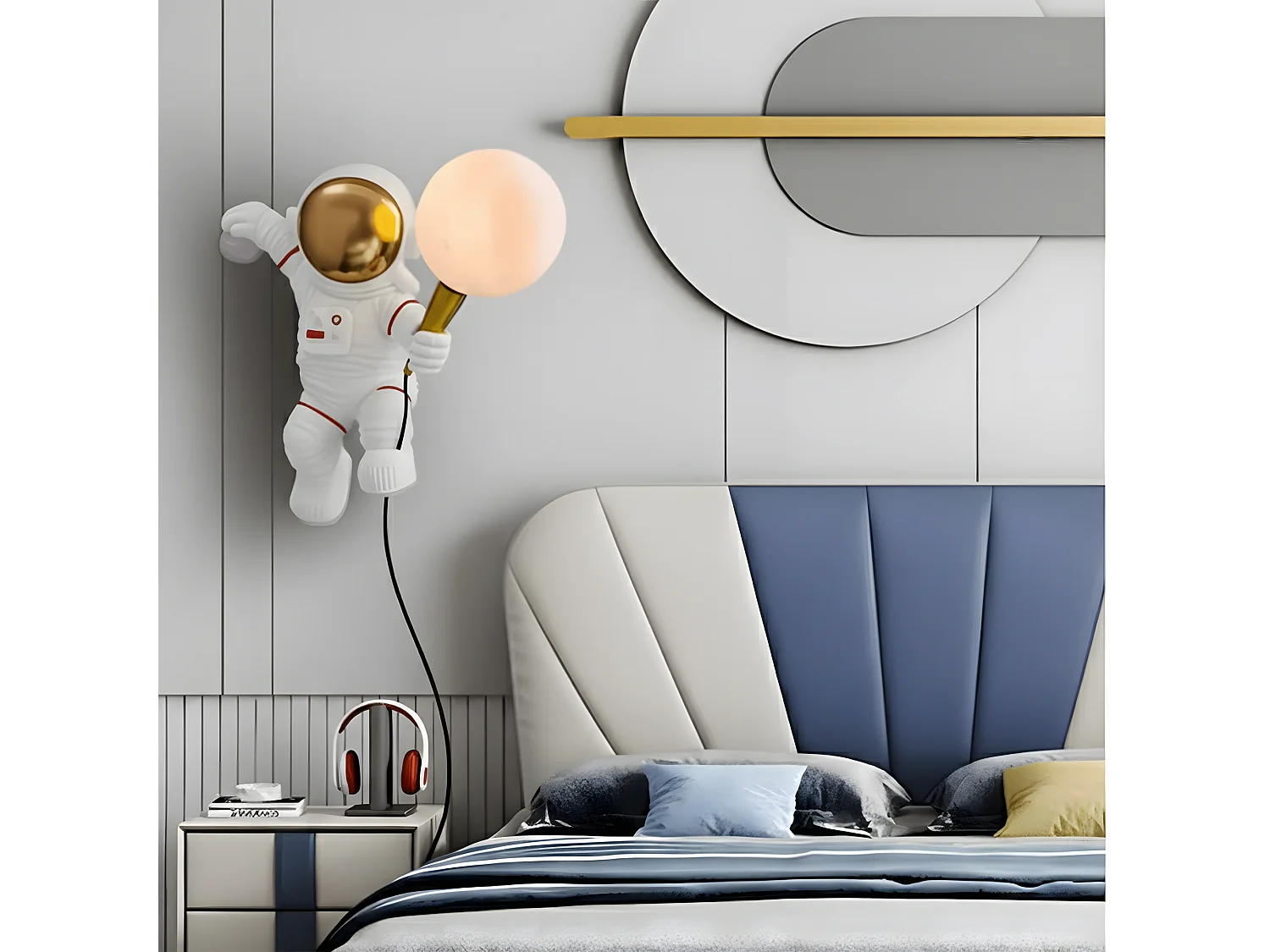 Lâmpada De Parede Toolight App1804-1W Cosmo White