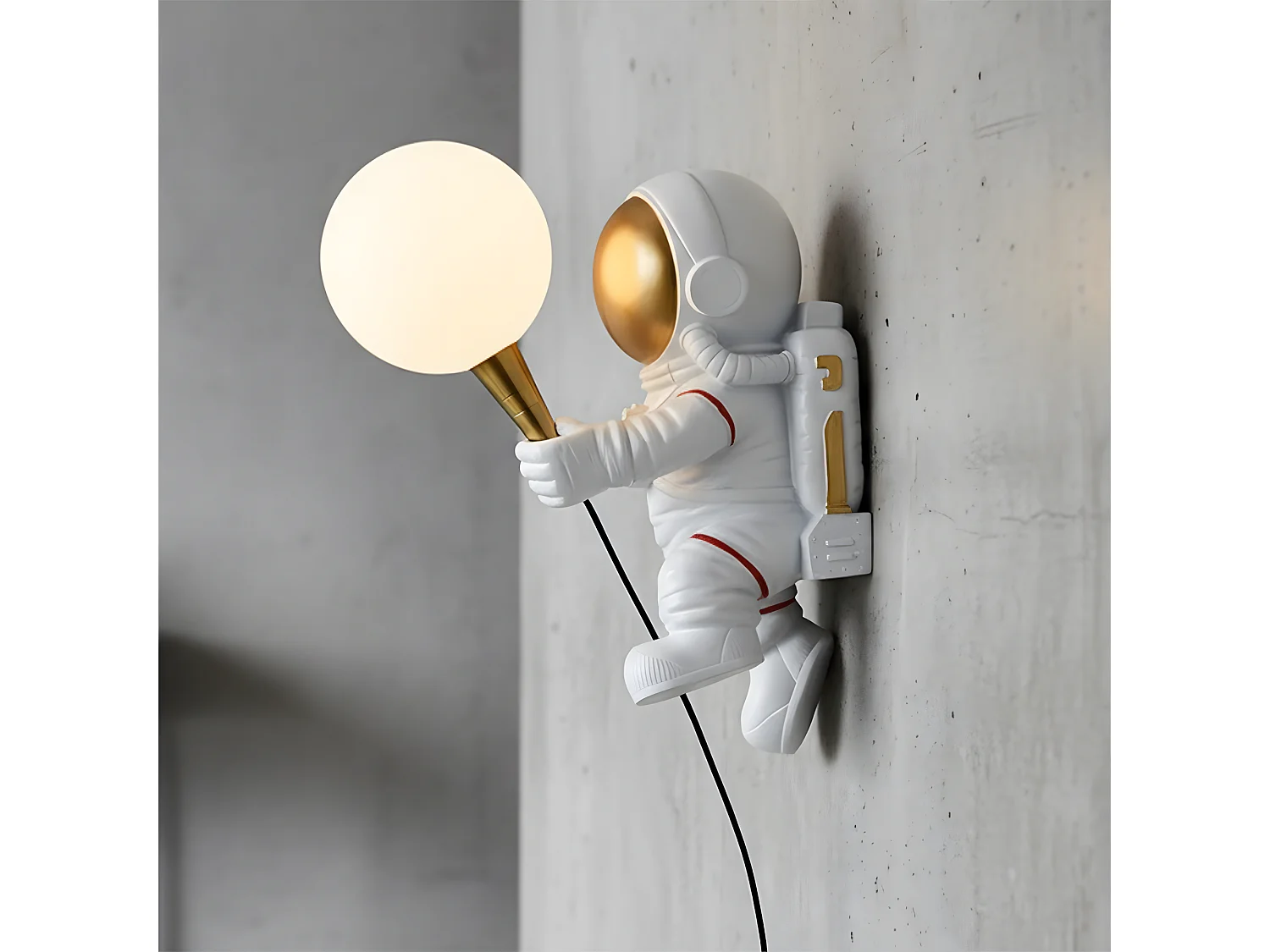 Lâmpada De Parede Toolight App1804-1W Cosmo White