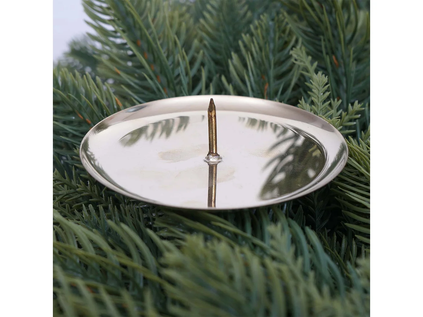 Couronne artificielle MCW-O98,  sapin vert