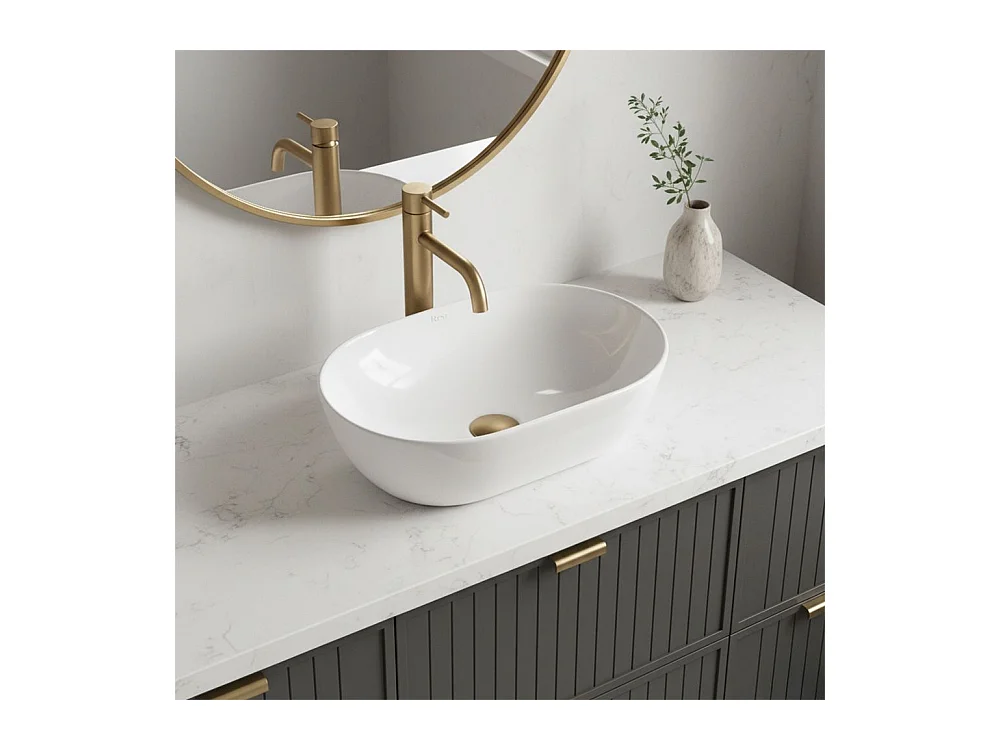 Aufsatzwaschbecken Rea Amelia 45 White