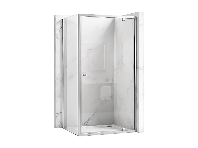 Cabine De Douche Rea Primo Swing 90X100 Chrome