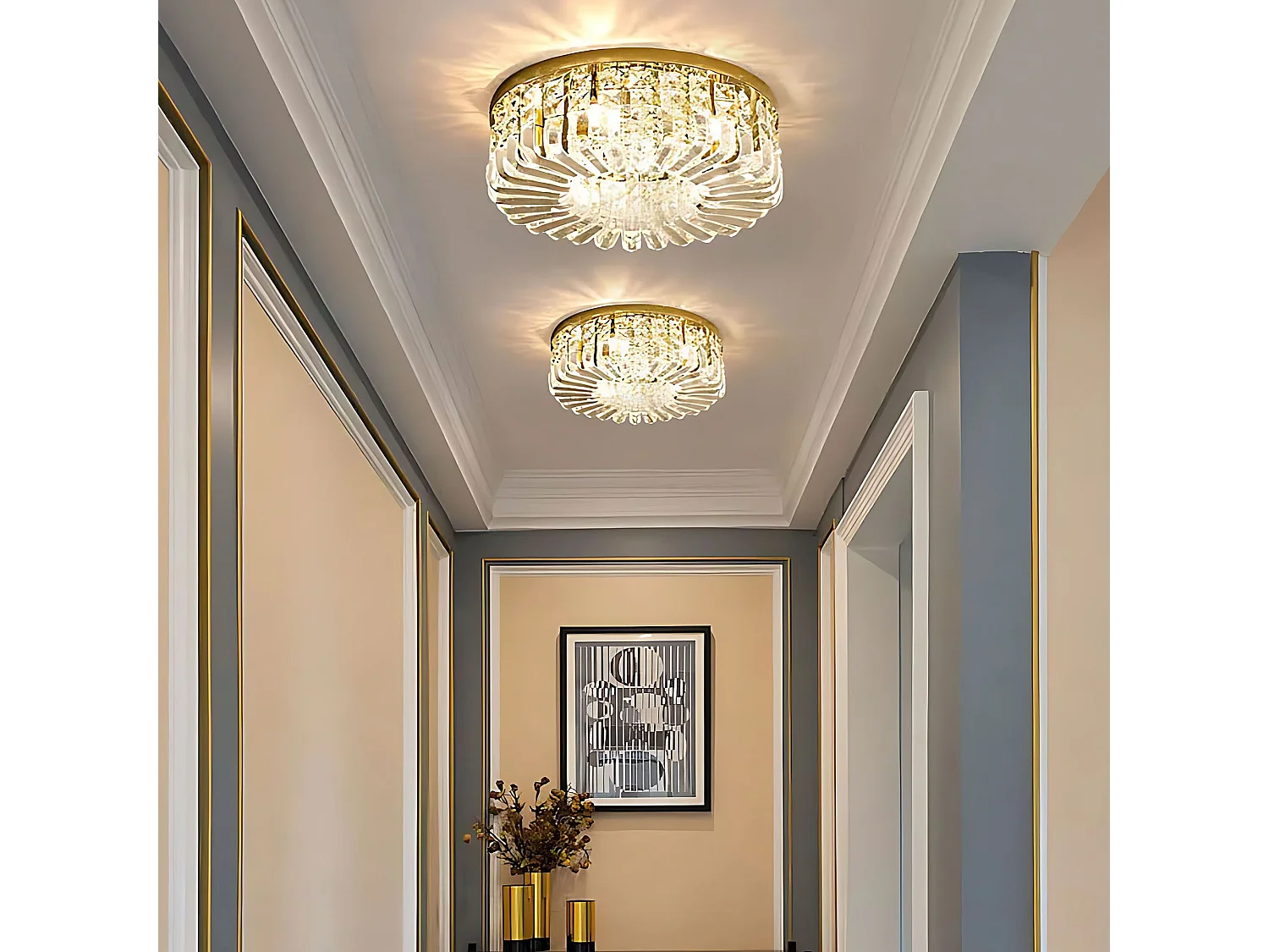 Lampe Toolight App1728-6C Gold