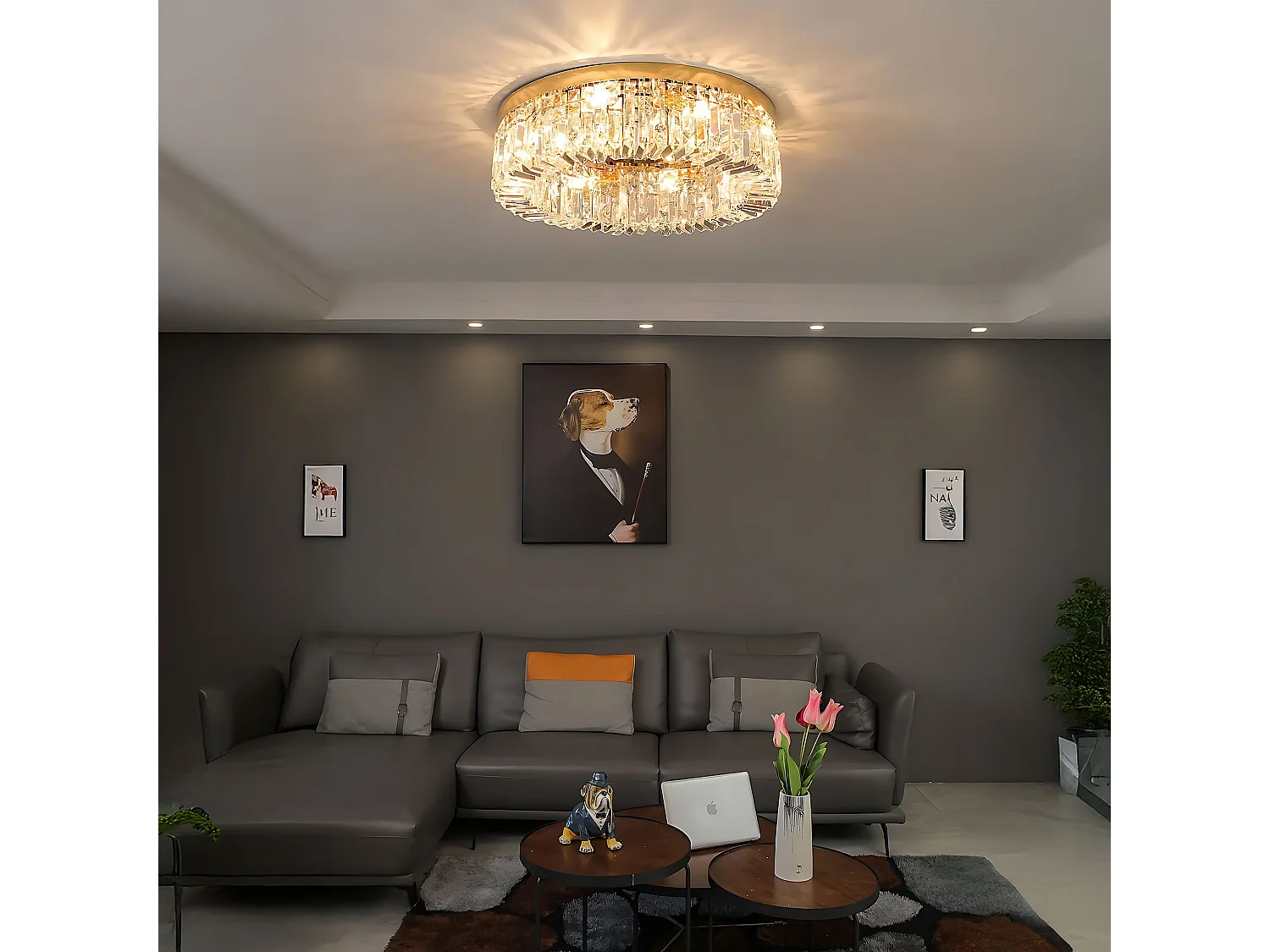 Lampe Toolight App1728-6C Gold