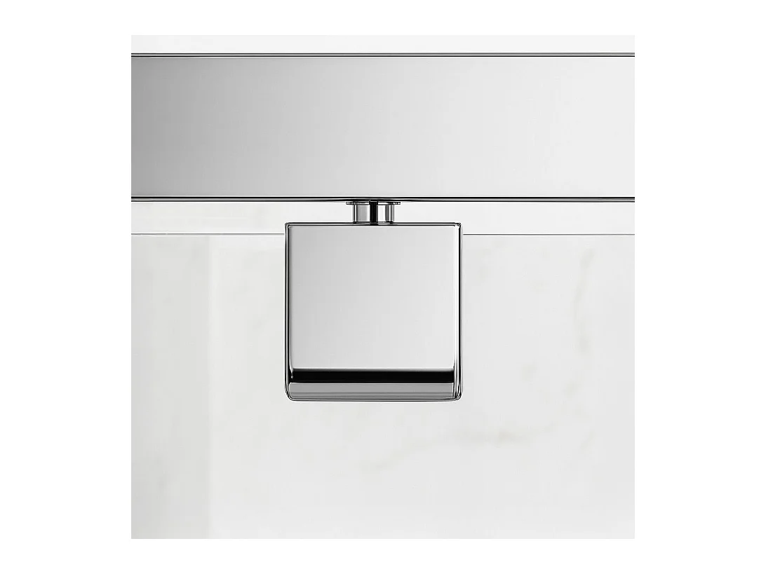 Cabine De Douche Rea Primo Swing 100X100 Chrome