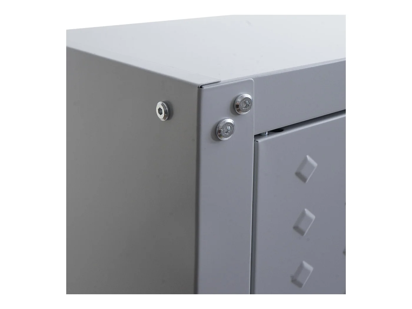 Szafka wisząca MCW-O52,  jasnoszara