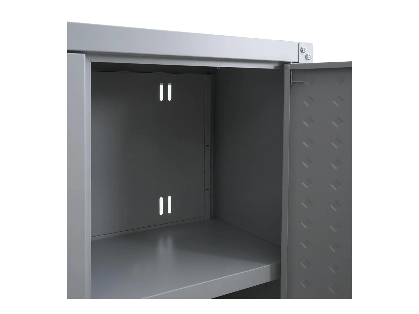 Szafka wisząca MCW-O52,  jasnoszara