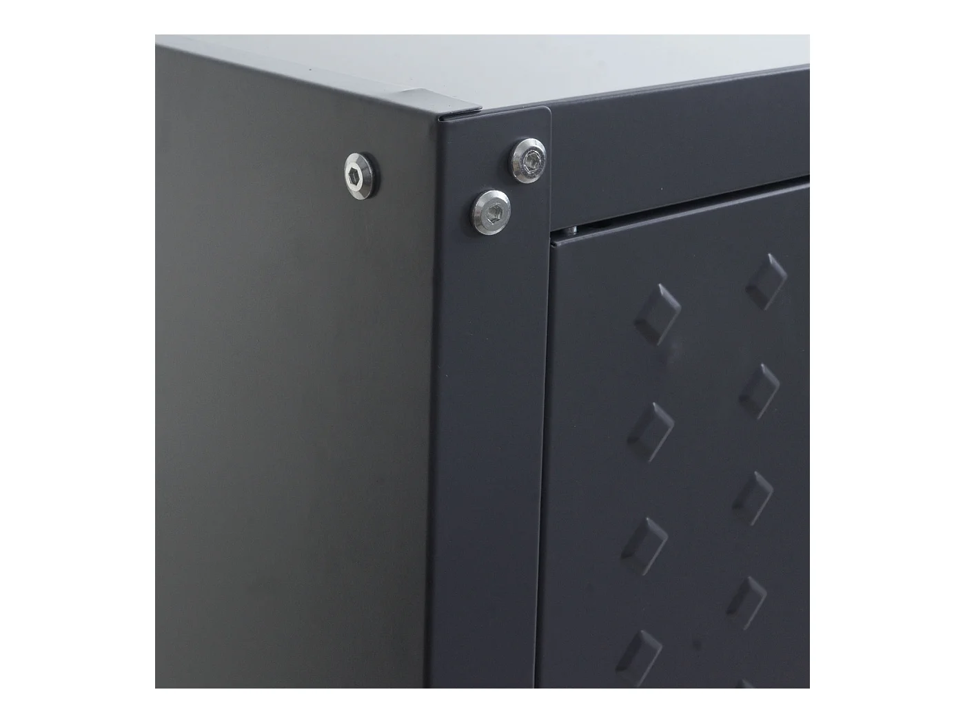 Szafka wisząca MCW-O52,  ciemnoszara