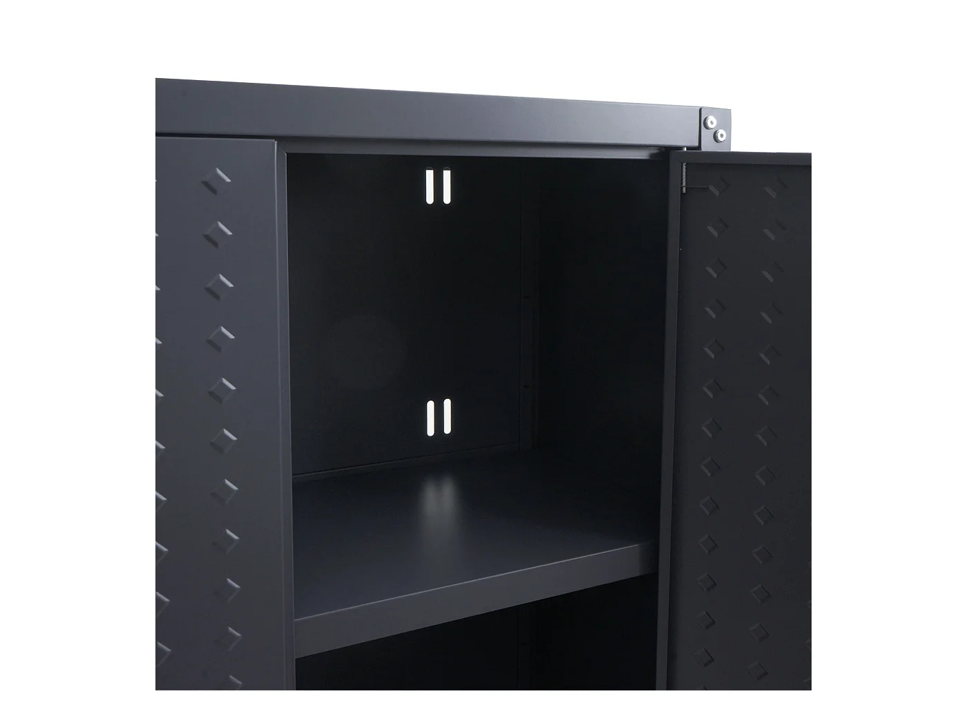 Szafka wisząca MCW-O52,  ciemnoszara