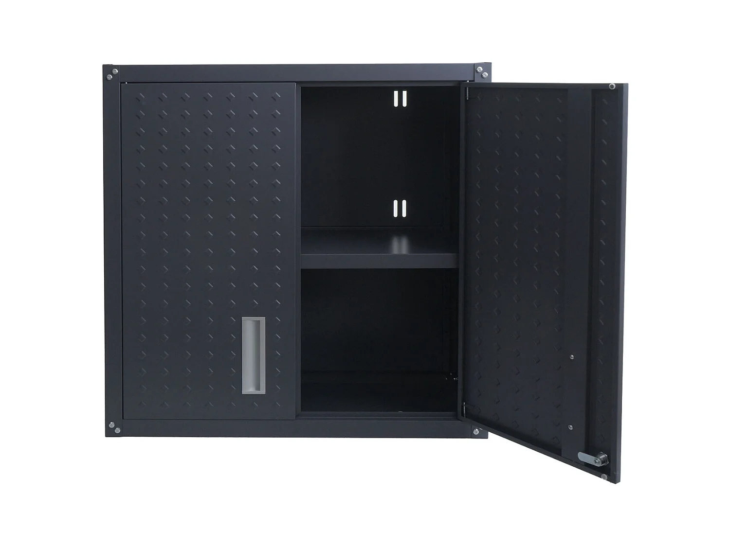 Szafka wisząca MCW-O52,  ciemnoszara